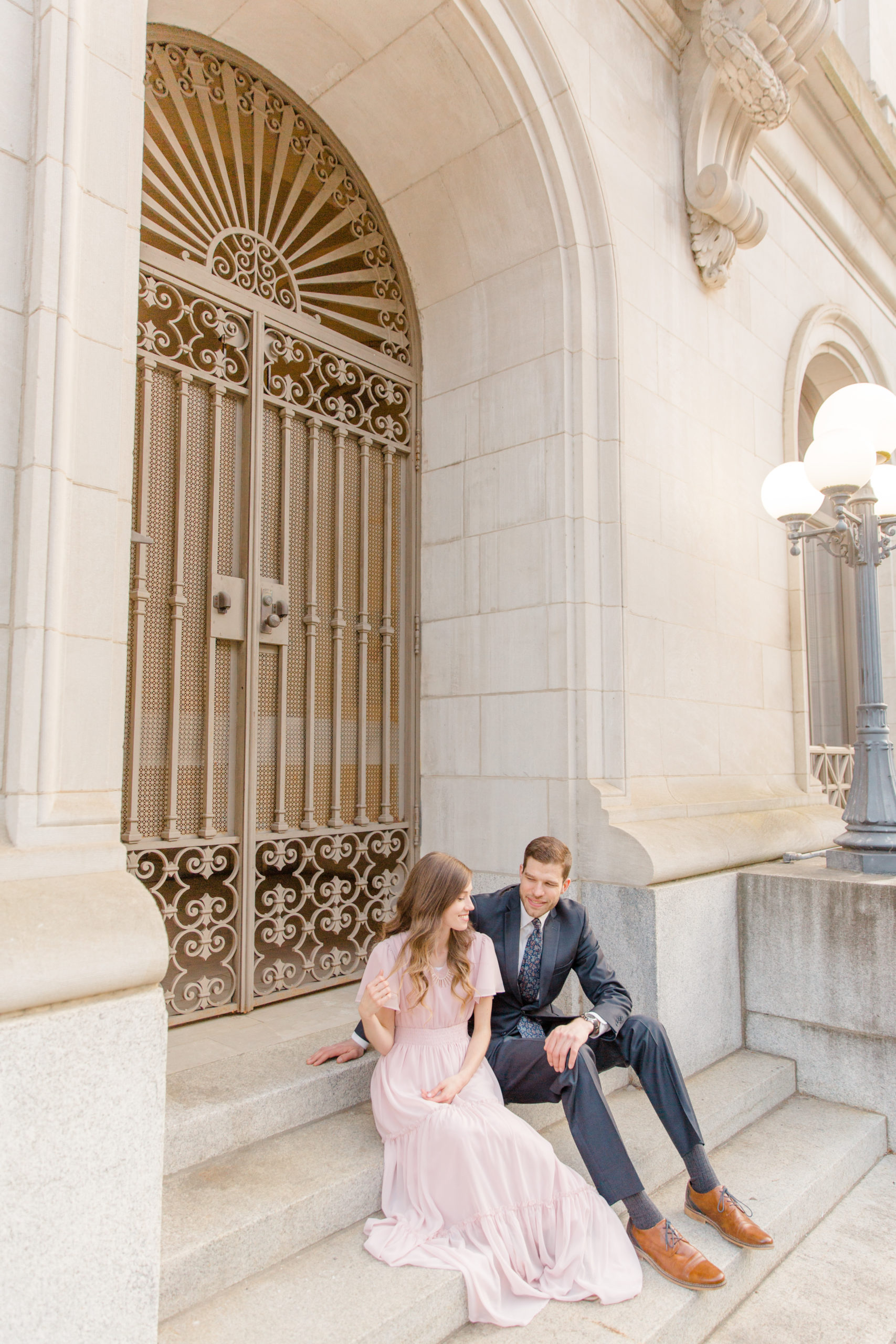 Engagement Session Downtown Raleigh